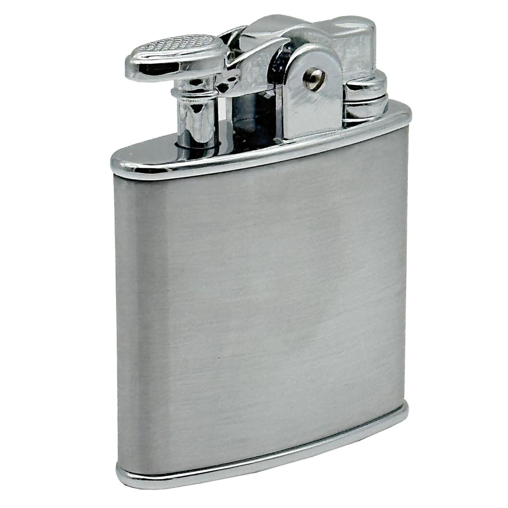 Briquet Ronson Nostalgia Chrome Satin Jet à Flamme Vive