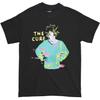 Men's Cure Beach Party Tour '86 Oversized Boxy Tee Vintage T-shirt Large Black