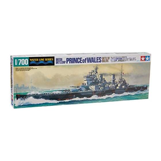 TAMIYA Waterline 1/700 Серия Waterline Принц Уэльский Битва за побережье Мюррея