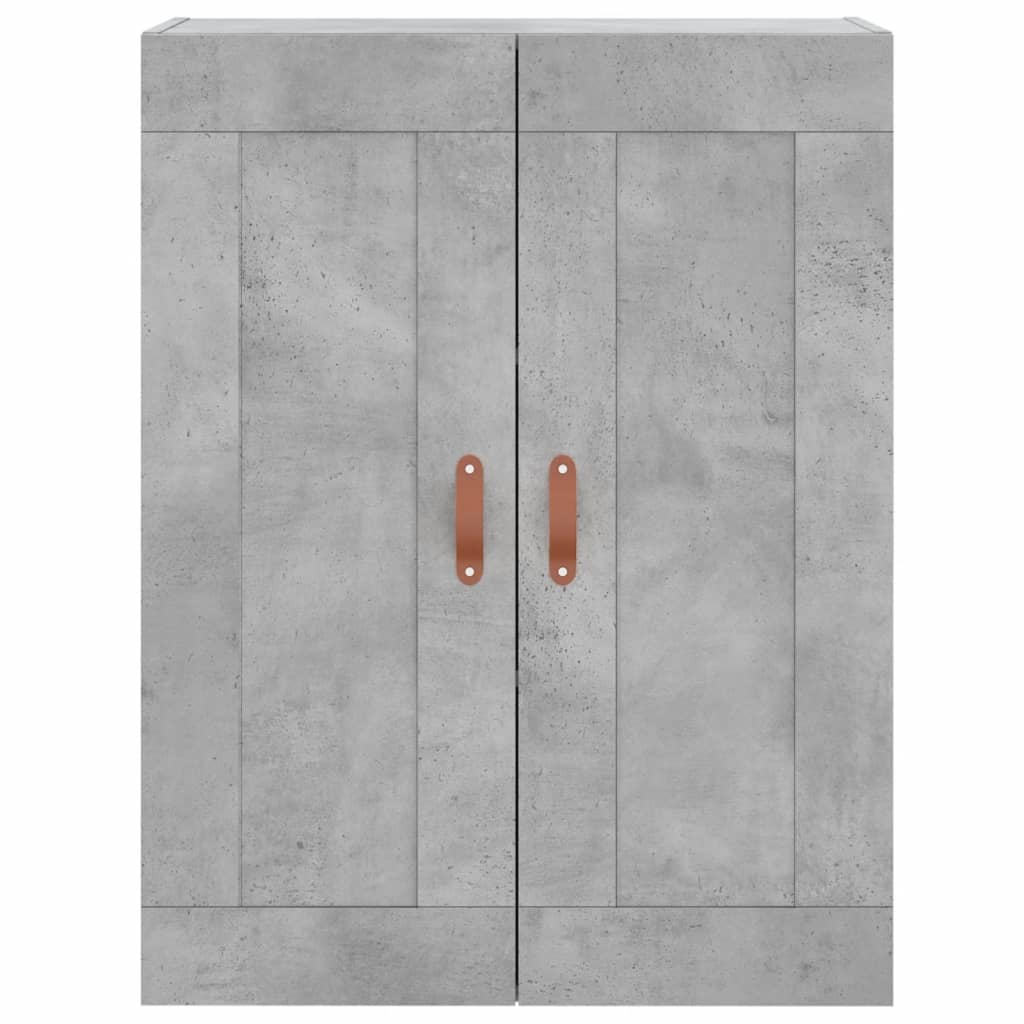 Highboard Concrete Grey 69.5 x 34 x 180 cm Particleboard