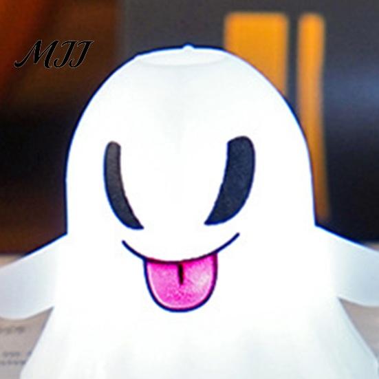 Creative Ghost Projection Light Halloween Projector Light, Mini Spooky Patterns LED Lamp, Cute Night Desktop for Indoor Tabletop, Mantel, Shelf Decor
