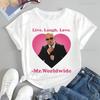PITBULL Classic Poster Print Shirt,Unisex Everyday Casual Streetwear,Spring/summer Short Sleeve