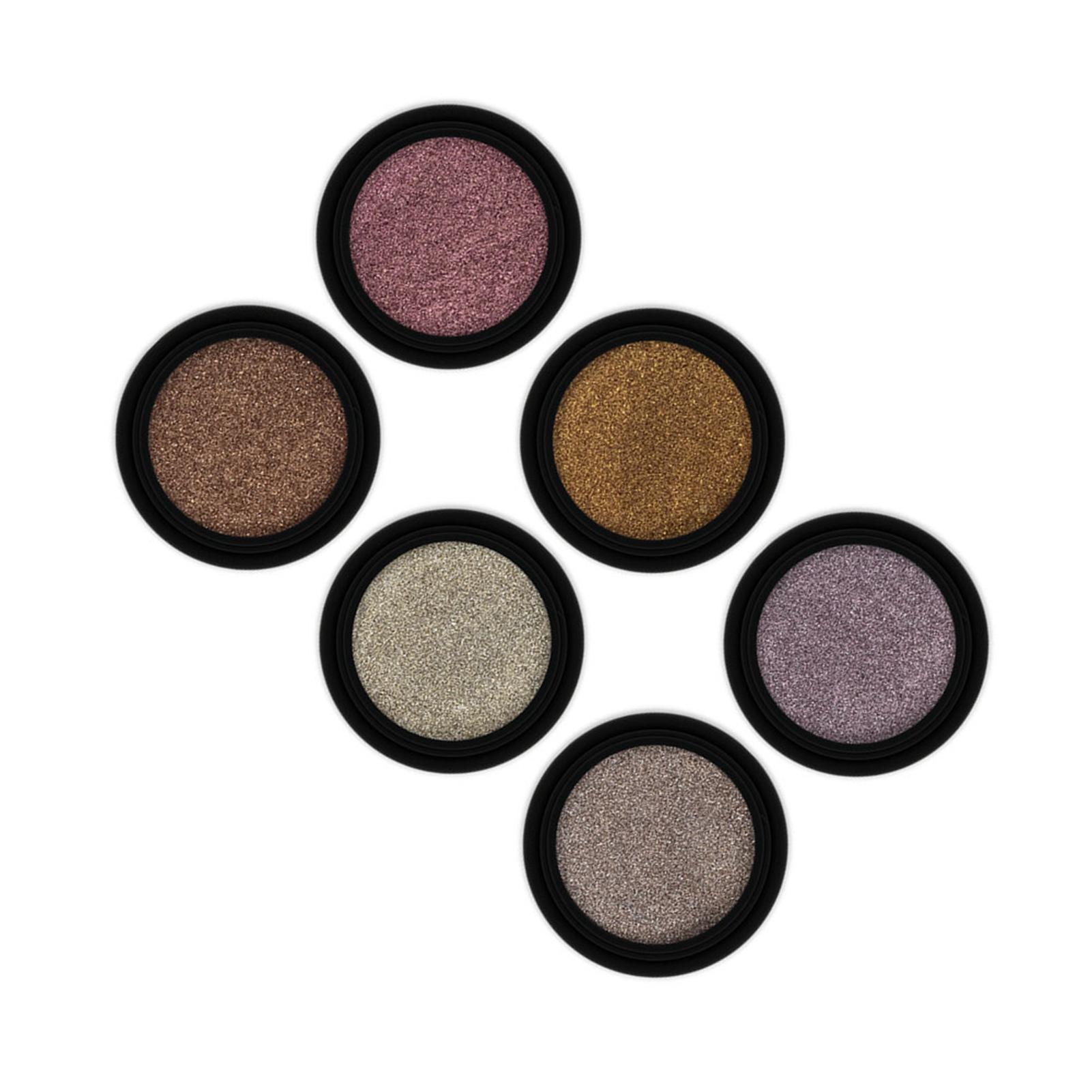 

Набор из 6 пудр для нейл-арта, 6 цветов, блестки, набор пигментов для нейл-арта, набор для нейл-арта