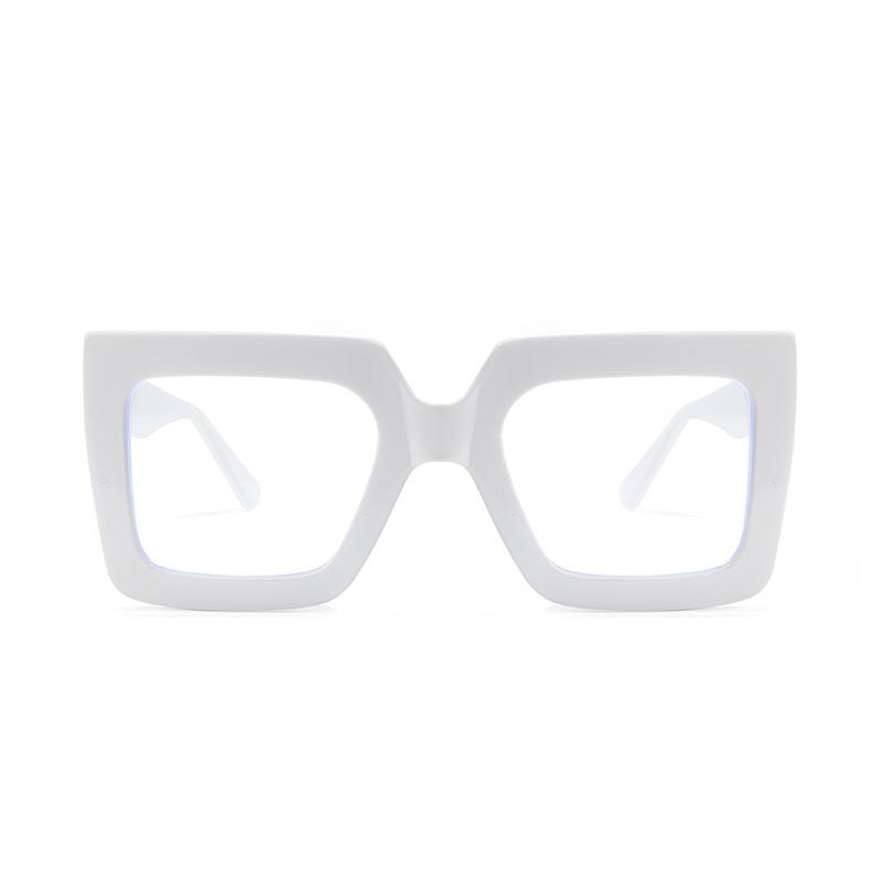 Square Shape Woman Eyeglasses Bohemian Style Blue Light Blocking Glasses for Women New Style Decorative Glass
