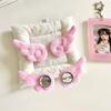 1 Pair Small Angel Wings Brooch Fluffy Plush Y2K Japanese Sweet Clothes Decor Bag Pin Cute Accessory