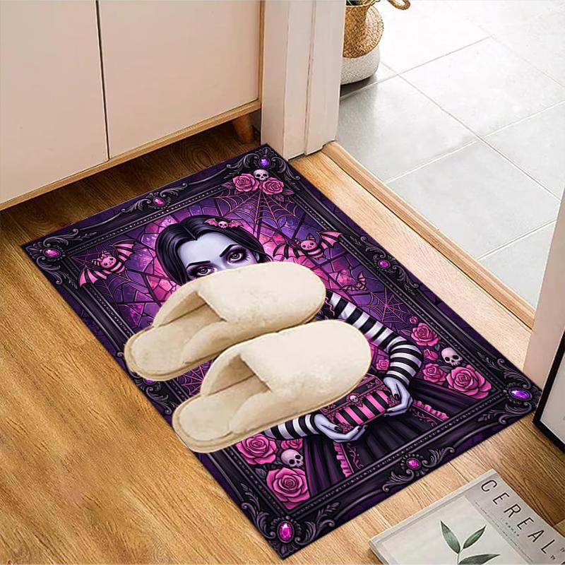 1PC Custom Name Gothic Victorian Beauty Theme Floor Mat Ideal for Living Room, Game Rooms, Office, Bedroom,Floor Mat Playful Design208