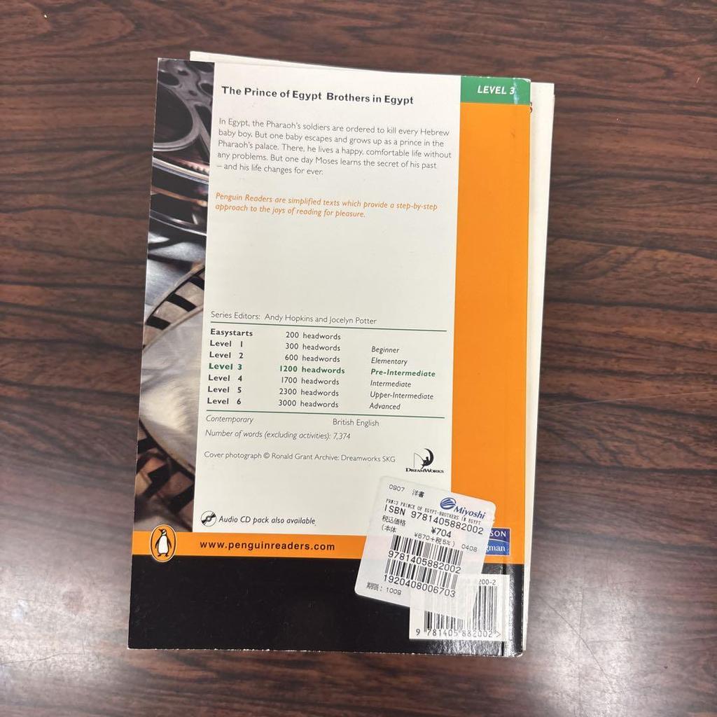 [USED] Penguin Readers LEVEL3 & 4 English Extensive Reading 14-book Set