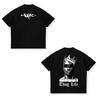 2026 New Fashionable Tshirt Style Hiphop Streetwear Loose Shortsleeved Tshirt Suitable For Both Men And Women