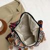 Large Capacity Ethnic Style Crossbody Bags Woven Bag Bohemian Tote Bag Fringe Shoulder Bag  Outdoor