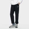 FILA Fleece Print Oversized Cuffed Jogger Pants Men Bottoms Deep-Black T11M342607F-BK