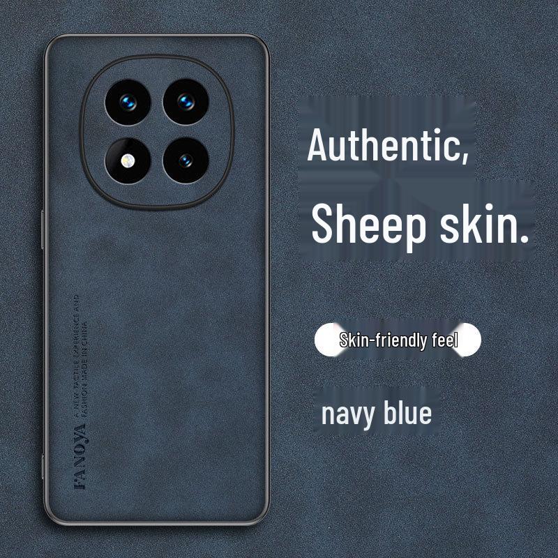 Redmi Note 14 Pro Lambskin Anti-Fall Phone Case