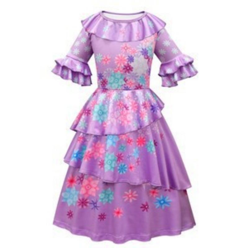 Anime Character Cosplay Halloween Movie Plays Children Princess Gauze Dress Skirt Cosplay Stage Costume Magic Room.