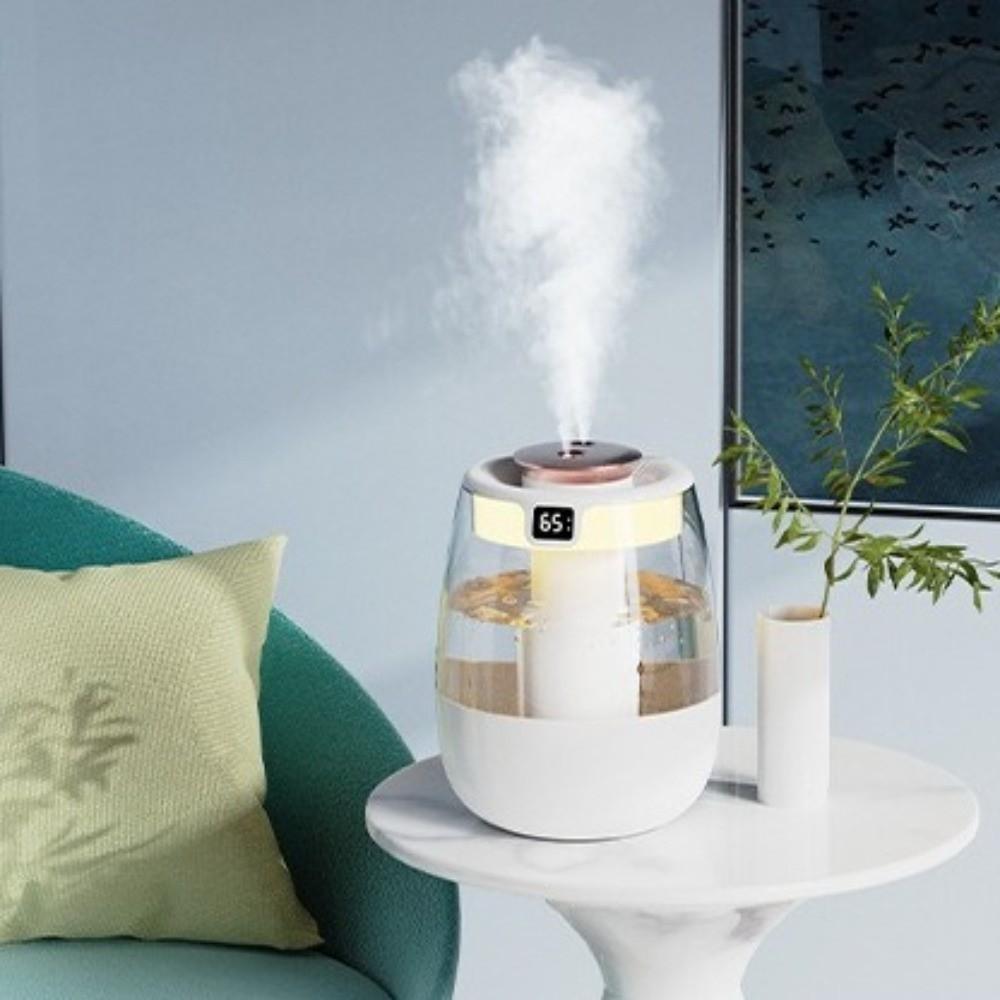 Efficient Humidity Aroma Humidifier Double Spray Port Essential Oil Diffuser  Bedroom