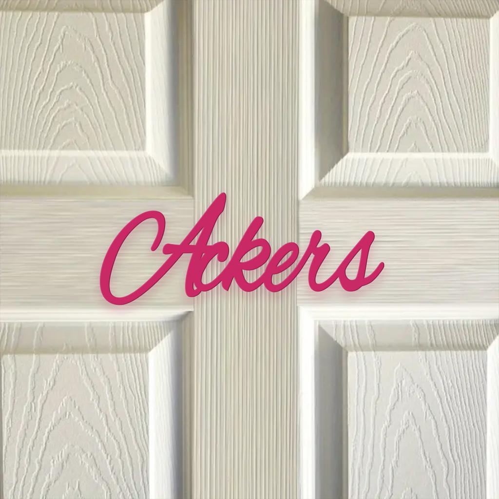 1PC Acrylic Custom Name Tag For Kids Room Decor Baby Birthday Party Decor Customizable Laser Cut Name Plaque Hanging art Sign