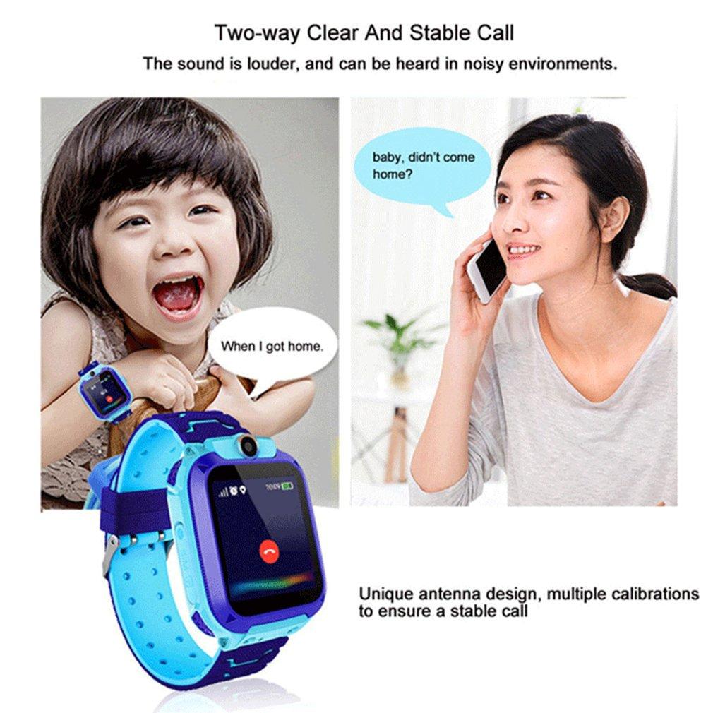 Hot Q12 Smart Watch With Sim Card SOS Phone Watch Children's Smartwatch Photo Waterproof Kids Gift For IOS Android Dropshipping