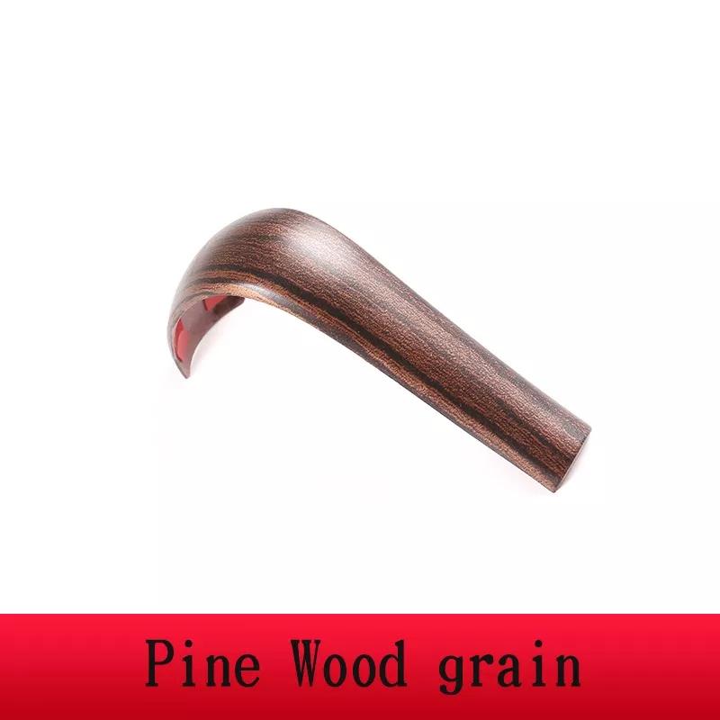 

Для BMW 5 серии E39 E60 E61 X3 E83 X5 E53 3 серии E46 цвет углеродного волокна ABS ручка переключения передач крышка головки отделка автомобиля Pine Wood grain