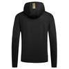 Emporio Armani EA7 FW24 Logo Print Solid Color Hoodie Men Hoodies Black 8NPM32-PJVRZ-0208