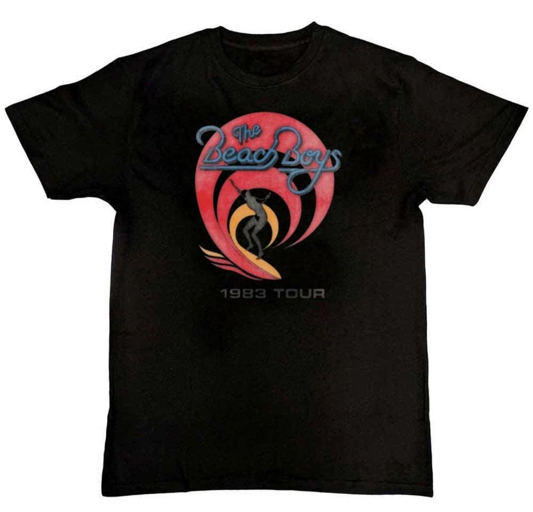 Vtg The Beach Boys 1983 World Tour Graphic Mens T-Shirt XXXXL