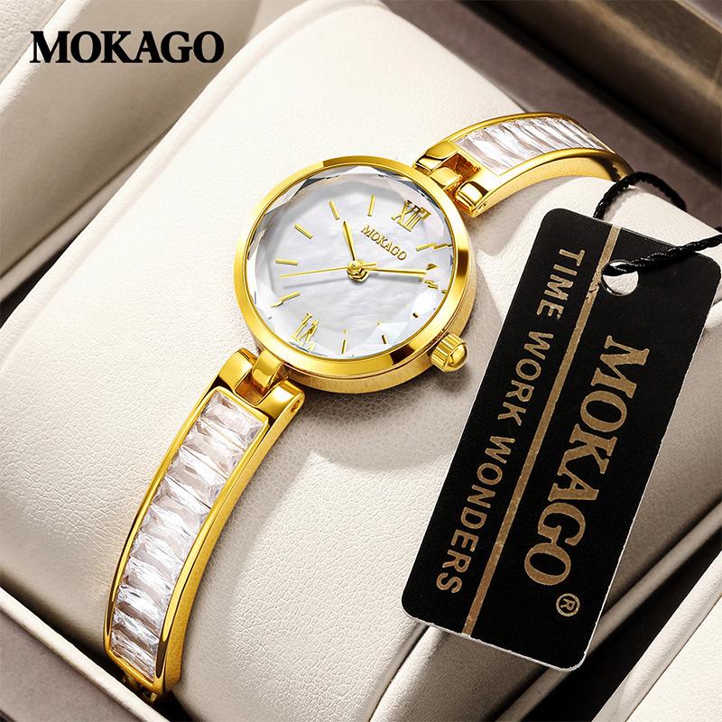 MOKAGO Quartz Women s Luxury Lightweight Waterproof Bracelet Watch - Exquisite and Versatile Design