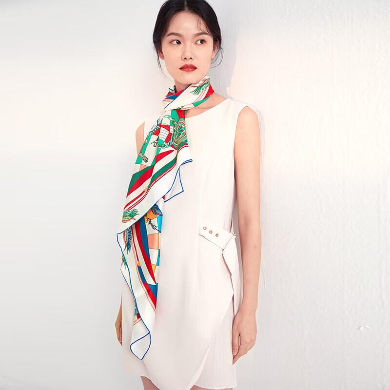 Aurora Sagittarius 100% Mulberry Silk Scarf