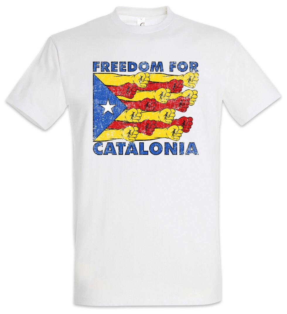 Freedom For Catalonia Men s T-Shirt Mens Womens Tees Top Freedom Freedom Free Catalonia Viva La 3XL