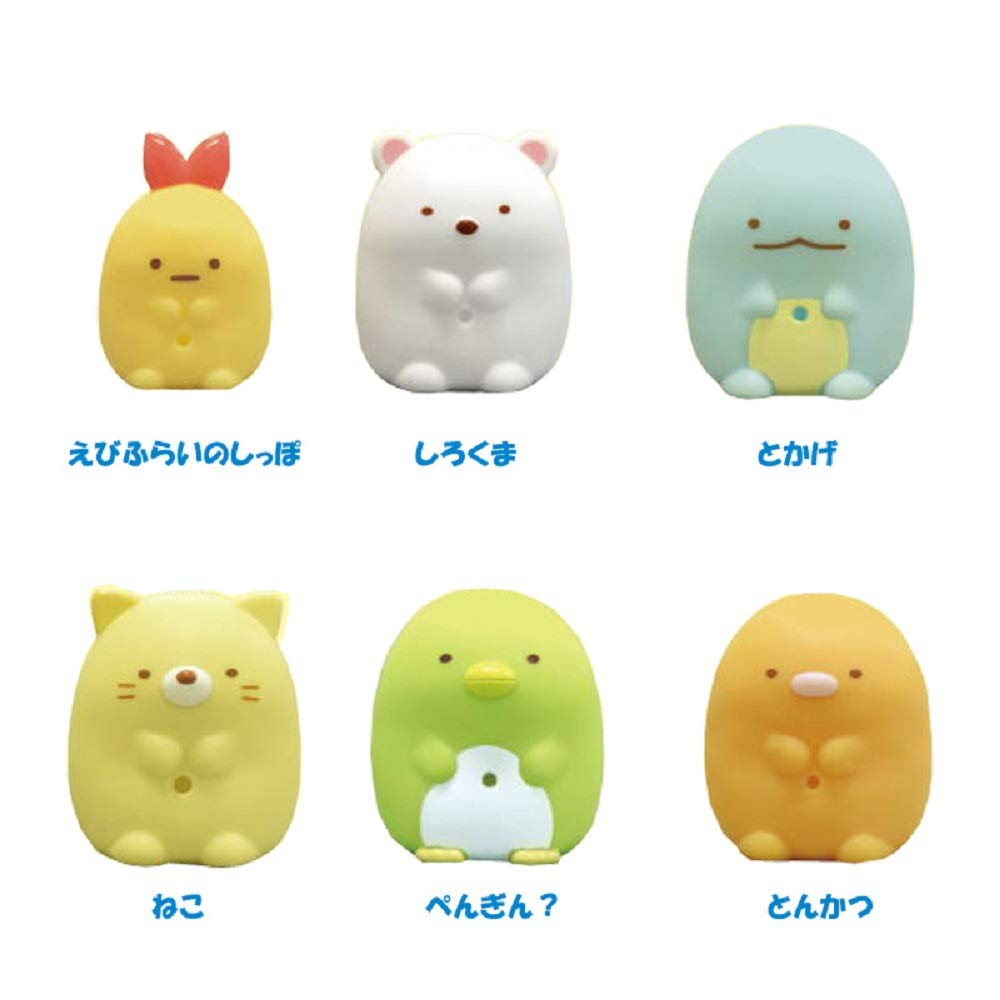 Targa Sumikkogurashi Bath Water Gun Carbonated Bath Additive Peach Scent Set, (6 Pieces)