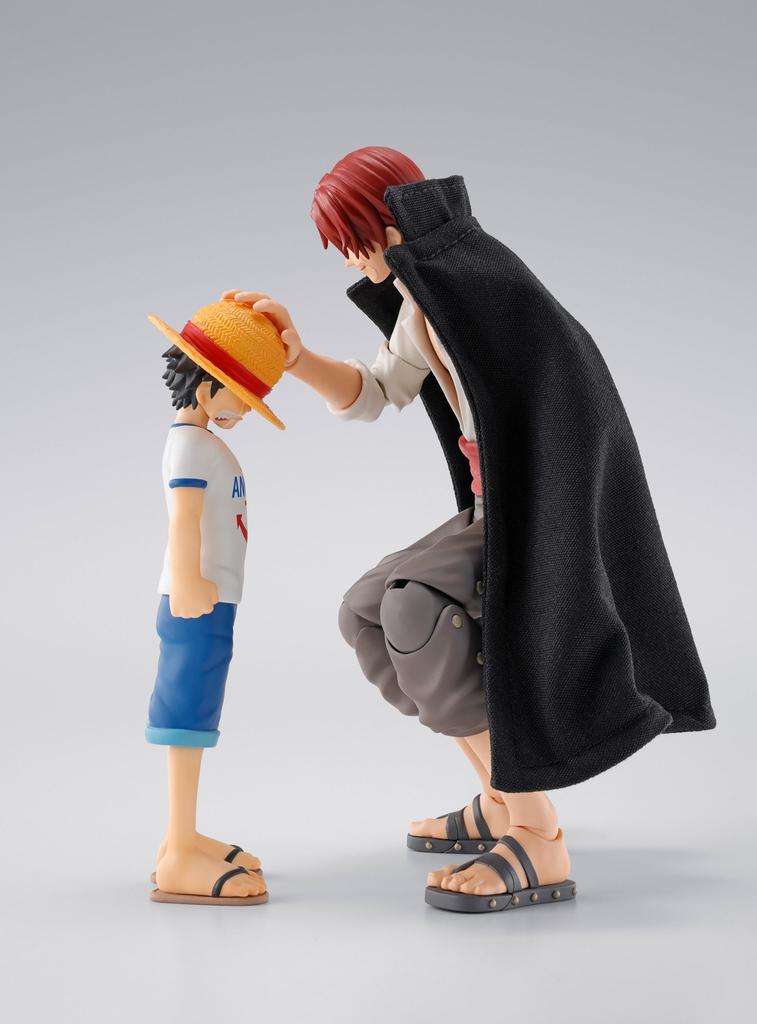 TAMASHII NATIONS - ONE PIECE - Shanks & Monkey D. Luffy - Childhood - S.H.Figuarts Action Figure