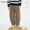 Balabala Children's Fleece-Lined Casual Winter Pants