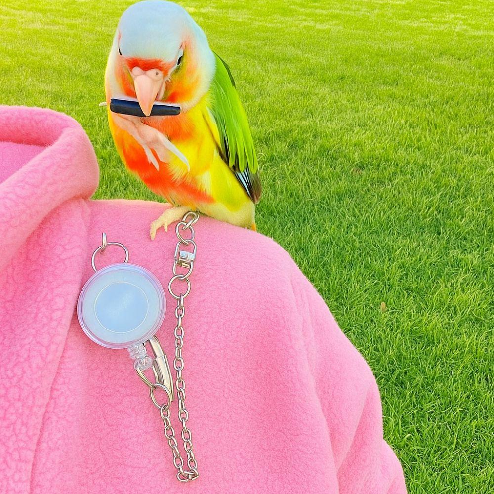 Bite Resistant Anti-flying Training Leash Lightweight Bird Foot Chain Pet Bird Harness  Walking