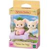 Doll - SYLVANIAN FAMILIES - The Fennec Twins - Model 5697 - Multicolored - Articulated
