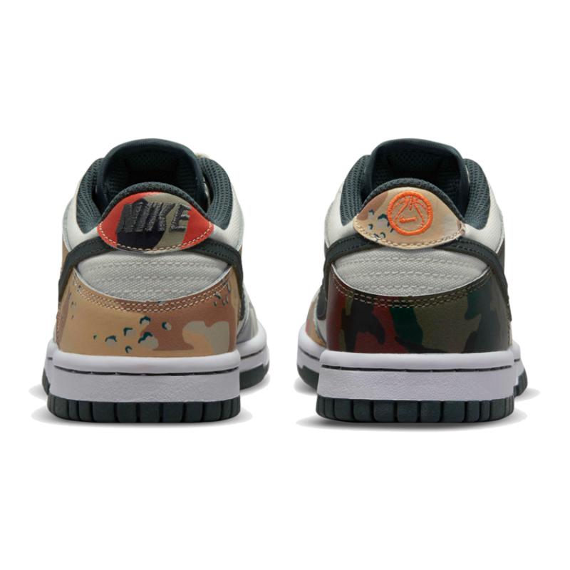 Nike Dunk Low Sail Multi-Camo GS Sneakers DB1909-100