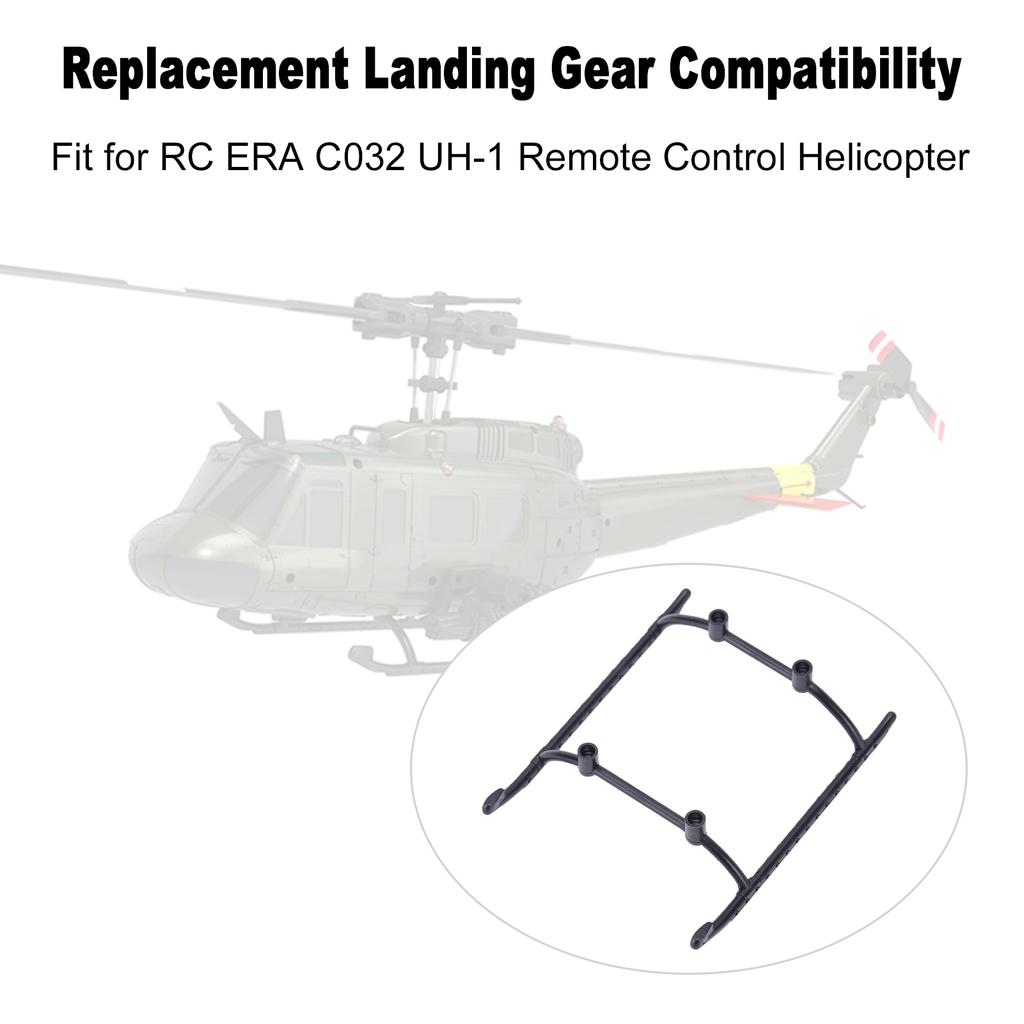 RC Helicopter Landing Gear Durable High Strength Flexible Lightweight Replacement Part for RC ERA C032 UH 1 Remote