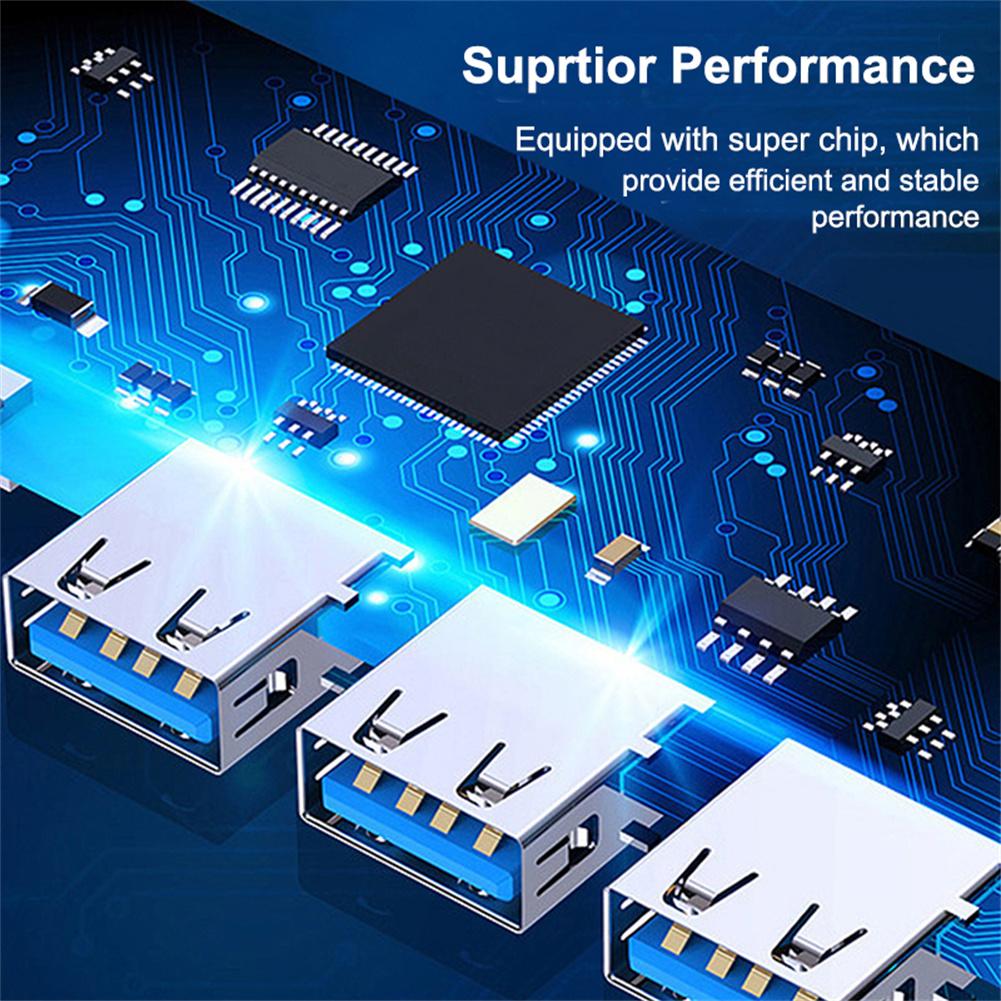 Usb C Hub 3.0 Type C 4 Ports Multi Usb Splitter Adapter Otg Compatible For Huawei Xiaomi Macbook Pro 13 15 Air Pro