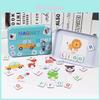 Wooden Magnetic Letter Word Game For Early Childhood Learning Educational Toy