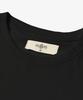 Yujen Antique Small Logo Short Sleeve T-Shirt_Black