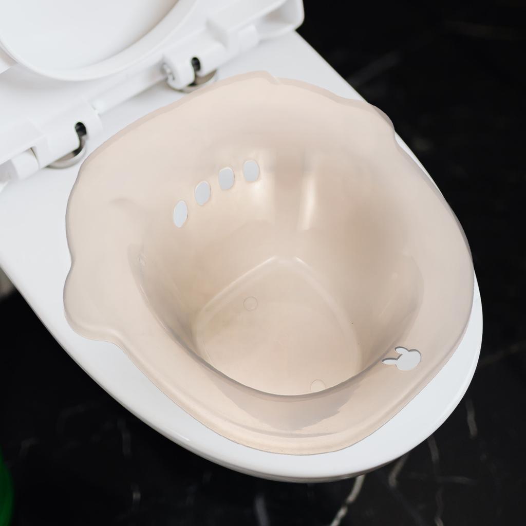 Sedací koupelnová vana pro ženy poporodní péče přenosná pánev pro úlevu v perineu sedátko na zmírnění hemoroidů pohodlné pro standardní