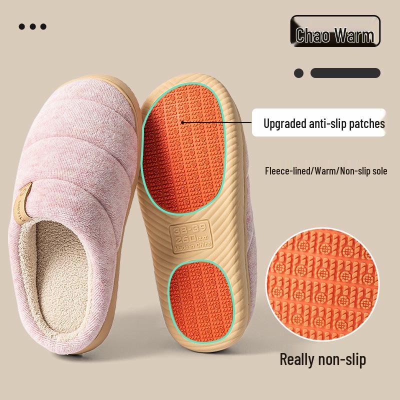Women's Non-Slip Winter Slippers - Cozy Fuzzy Plush for Elderly, 2025 Edition