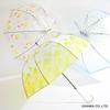 Ogawa (Ogawa) Long Vinyl Umbrella, Sky, LINEDROPS, 60cm, 8 Ribs, Deep Tension, Jump-Style, 57356