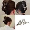 Pinces à Cheveux pour Femmes Vagues Pinces à Cheveux Métalliques à Pince pour Cheveux Fins Épais Accessoires pour Cheveux Antidérapants Pinces à Mâchoire à Tenue Forte