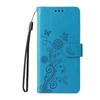 For TECNO Pova 7 Ultra 5G Leather Case Butterfly Floral Imprint Wallet Stand Cover
