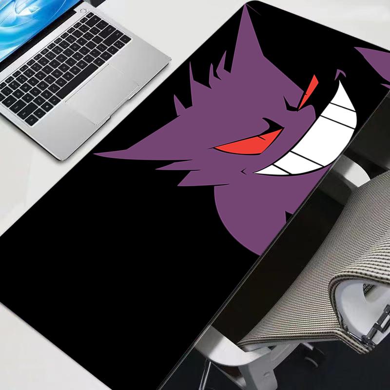 Mouse Pads Kawaii G-gengar Gaming Accessories PC Computer Mouse Padss Keyboard Gamer Desk Mat alfombrilla xxl Mousepad