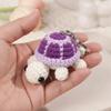Mini Mini Knit Turtle Pendant Cartoon Tortoise Turtle Doll Pendant Keychain  Kids Toys