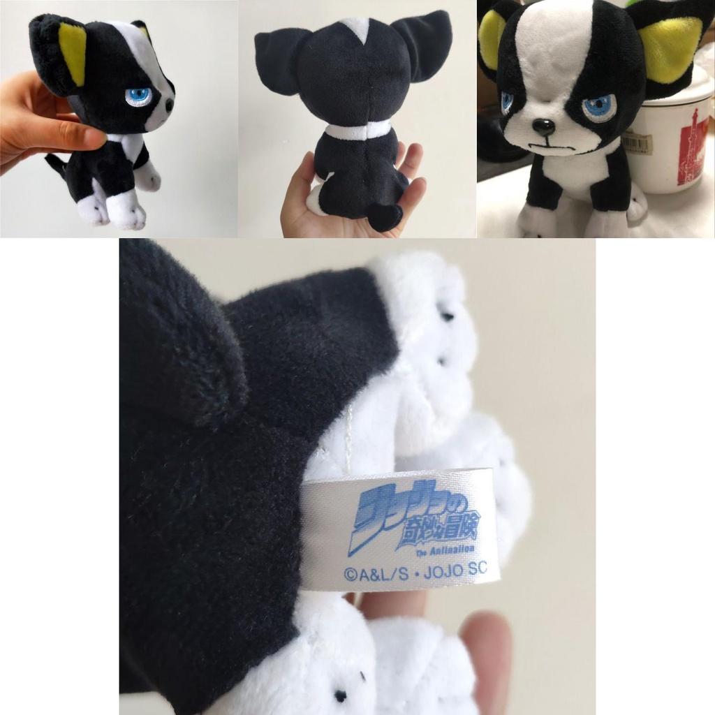 Super Soft Jojo's Bizarre Adventure Golden Wind Dog Iggy Plush Toy For Collectors And Kids