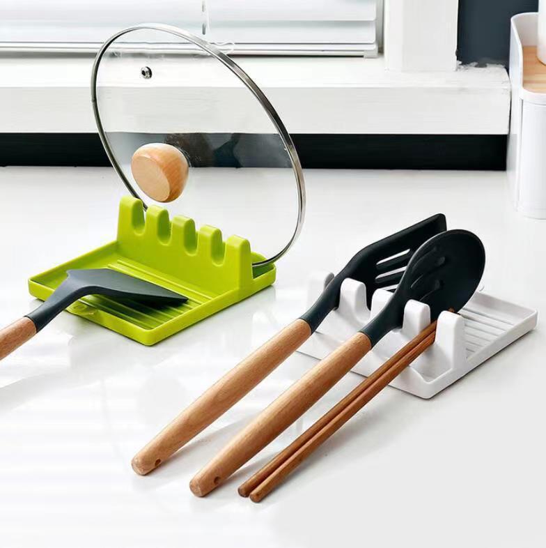 Multifunctional Wall-Mounted Kitchen Utensil and Pot Lid Holder
