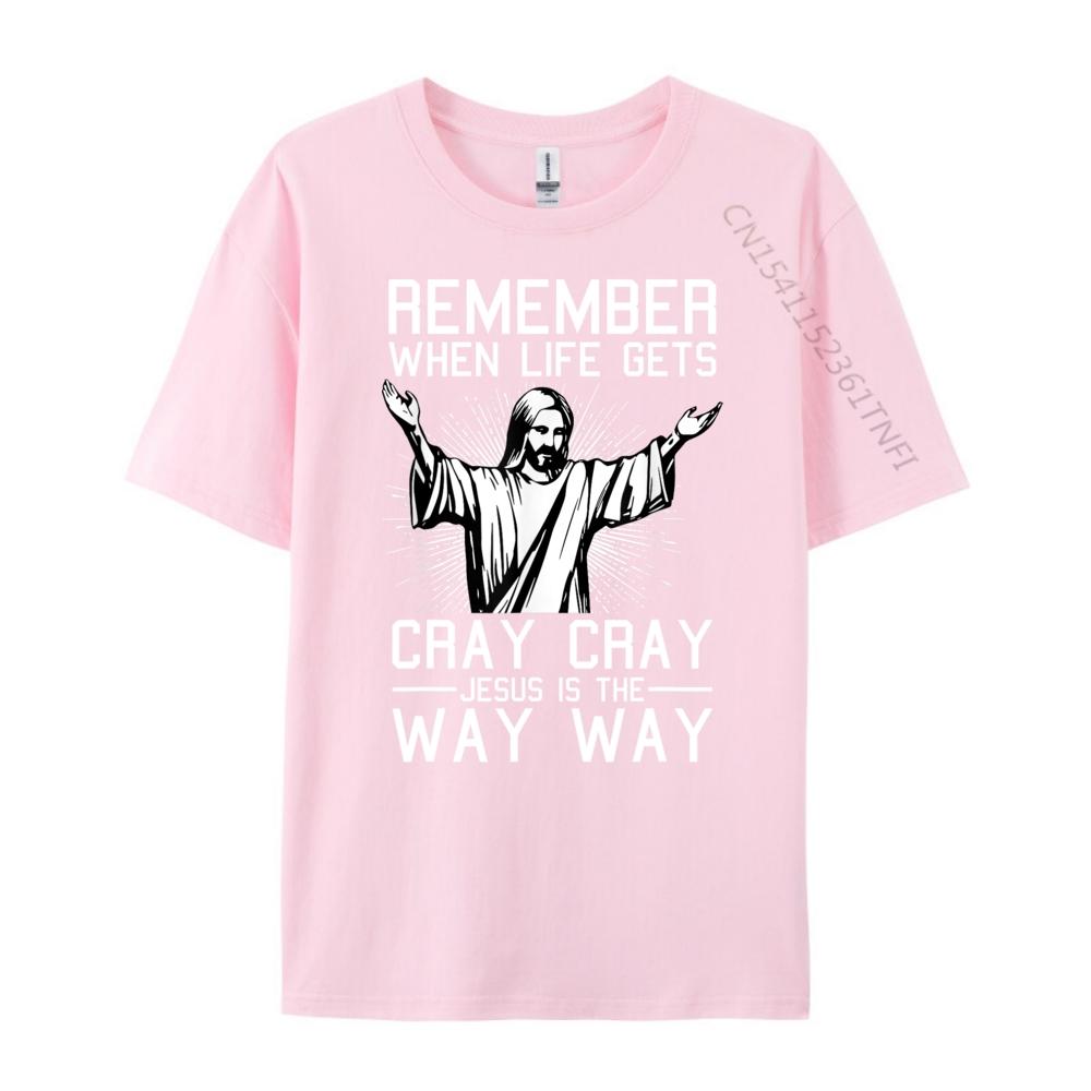 Jesus Ist Der Weg Weihnachten Lustig Glaube Religiös Christlich Herren Grafik T-Shirts Modisch und Trendig Meme T-Shirt Gedenktag