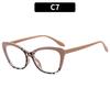 Classic Anti-Blue Light Computer Eye Glasses Frames Men Women Vintage Square Plastic Cat Eye Glasses Frame Eyewear