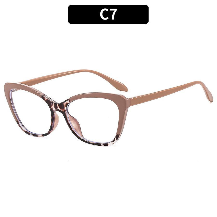 Classic Anti-Blue Light Computer Eye Glasses Frames Men Women Vintage Square Plastic Cat Eye Glasses Frame Eyewear