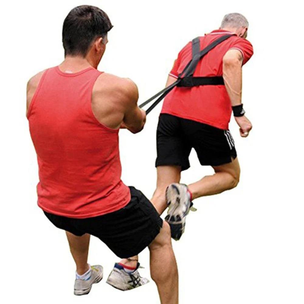 Workout Strap Pull Sled Drag Shoulder Harness Weight-bearing Exercise