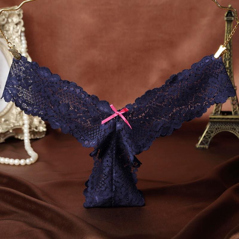 Sexy Panties Women Lace Low-rise Solid Sexy Briefs Female Underwear Pant Ladies Lingerie G String