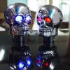Unique Skull Head Gear Shifts Knob Shifter Lever with Adjustable LED Light for Manual Transmission Car Inner Enhancement